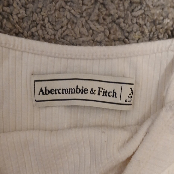 Abercrombie & Fitch Kids White Ribbed Bodysuit - Picture 2 of 5